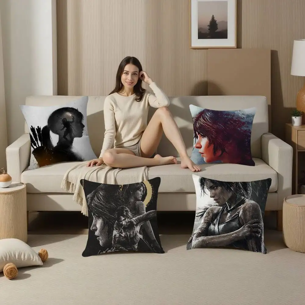 Vedio Game Tomb Raider Pillow Gift Home Office Decoration Bedroom Sofa Car Cushion Cover case 45x45
Vedio Game Tomb Raider Pillow Gift Home Office Decoration Bedroom Sofa Car Cushion Cover case 45x45