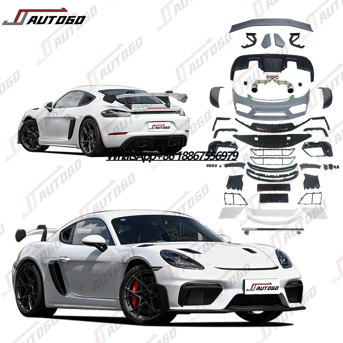 Auto Modification Conversion PP ABS Material Body Kit for Porshce 718 982 2016-2024 Upgrade to GT4 RS Style Carbon Fiber Spoiler
Auto Modification Conversion PP ABS Material Body Kit for Porshce 718 982 2016-2024 Upgrade to GT4 RS Style Carbon Fiber Spoiler