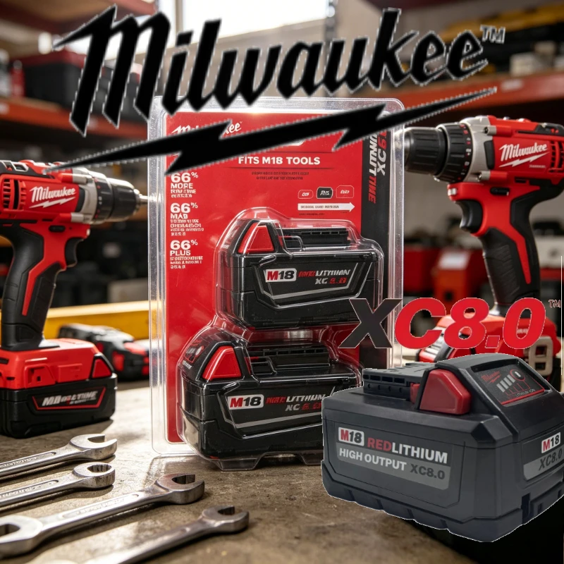 Milwaukee Universal M18 Battery Red Lithium Tech Fit Full Range M18 Grinder Ratchet Wrench Household And Commercial Repair Tools
Milwaukee Universal M18 Battery Red Lithium Tech Fit Full Range M18 Grinder Ratchet Wrench Household And Commercial Repair Tools