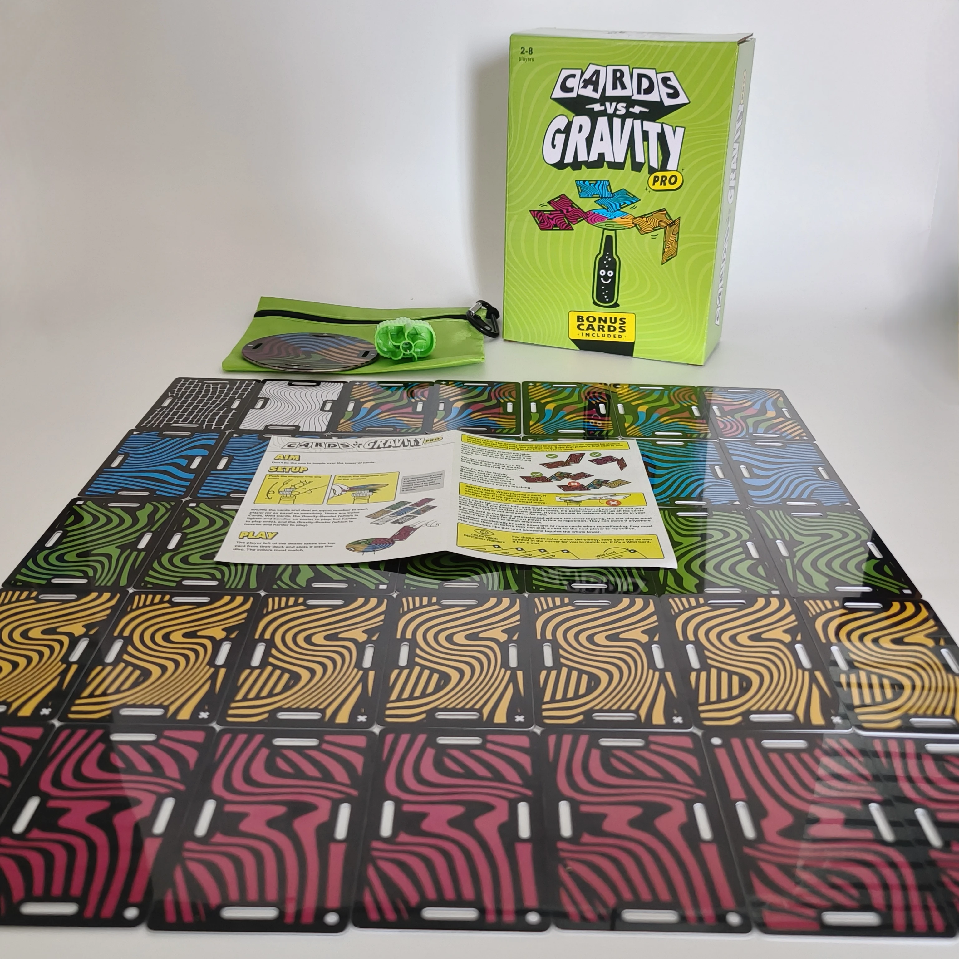Cards vs Gravity Pro – Gravity Defying Stacking Card Game, Hilarious Balancing Challenge for Party, Family Fun & Drinking Game
Cards vs Gravity Pro – Gravity Defying Stacking Card Game, Hilarious Balancing Challenge for Party, Family Fun & Drinking Game