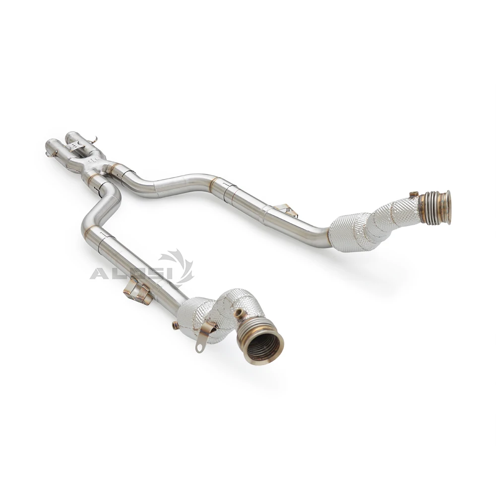Car Exhaust System for Mercedes Benz SL600 5.5T R230 2003-2011 performance downpipe stainless steel Header Racing Enhancement
Car Exhaust System for Mercedes Benz SL600 5.5T R230 2003-2011 performance downpipe stainless steel Header Racing Enhancement