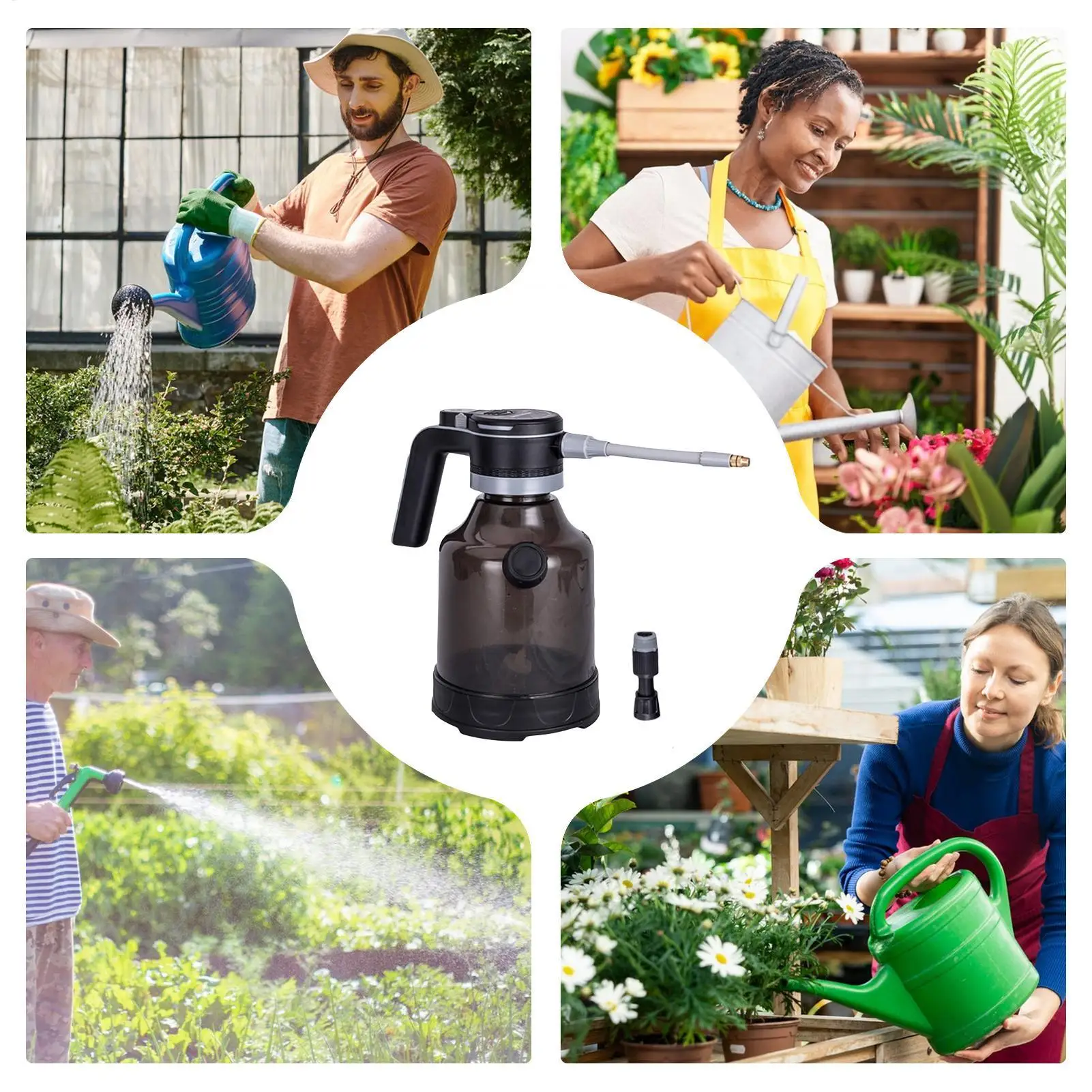 Electric Garden Sprayer 3L Rechargeable Plant Watering With Adjustable Nozzle Electric Plant Mister For Patio Lawn Indoor
Electric Garden Sprayer 3L Rechargeable Plant Watering With Adjustable Nozzle Electric Plant Mister For Patio Lawn Indoor