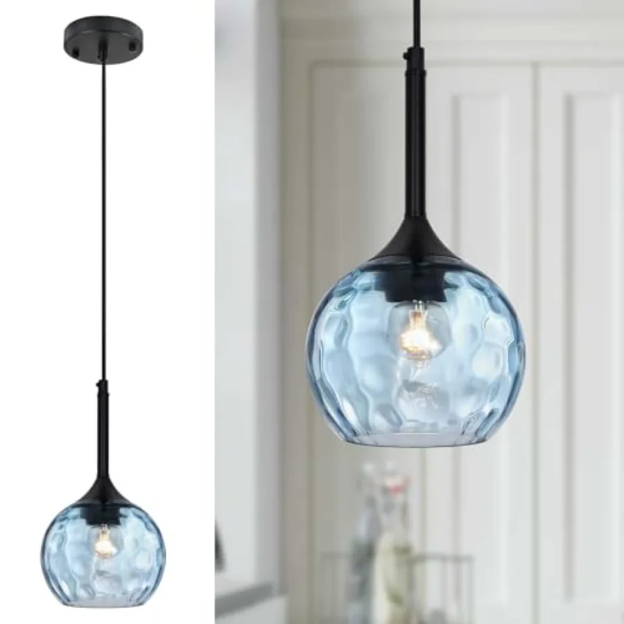 Pendant Lights Kitchen Island: 5.91'' Hammered Pendant Light with Black Finish - Modern Minimalist Hanging Light Fixture for Ki
Pendant Lights Kitchen Island: 5.91'' Hammered Pendant Light with Black Finish - Modern Minimalist Hanging Light Fixture for Ki