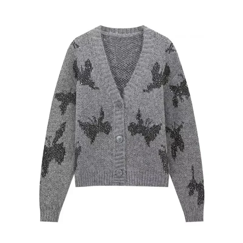 TRAF ZR Cozy Sweaters Harajuku Vintage Autumn Cardigan England Style Long Sleeve Sweaters Vintage Butterfly Print Cardigan
TRAF ZR Cozy Sweaters Harajuku Vintage Autumn Cardigan England Style Long Sleeve Sweaters Vintage Butterfly Print Cardigan