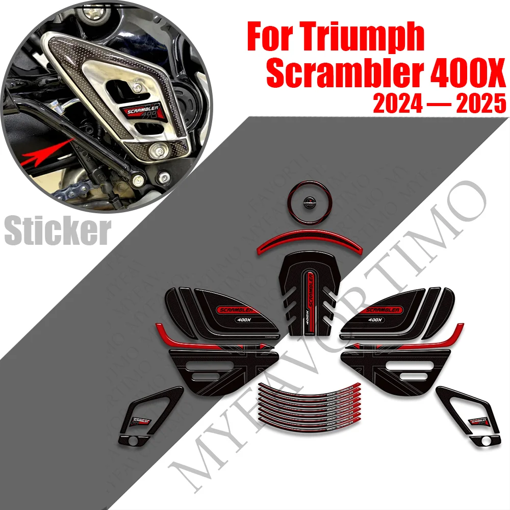 For Triumph Scrambler 400X Motorcycle Fuel Tank Pad Sticker Moto Epoxy resin Decals Scrambler400X 2024 2025
For Triumph Scrambler 400X Motorcycle Fuel Tank Pad Sticker Moto Epoxy resin Decals Scrambler400X 2024 2025