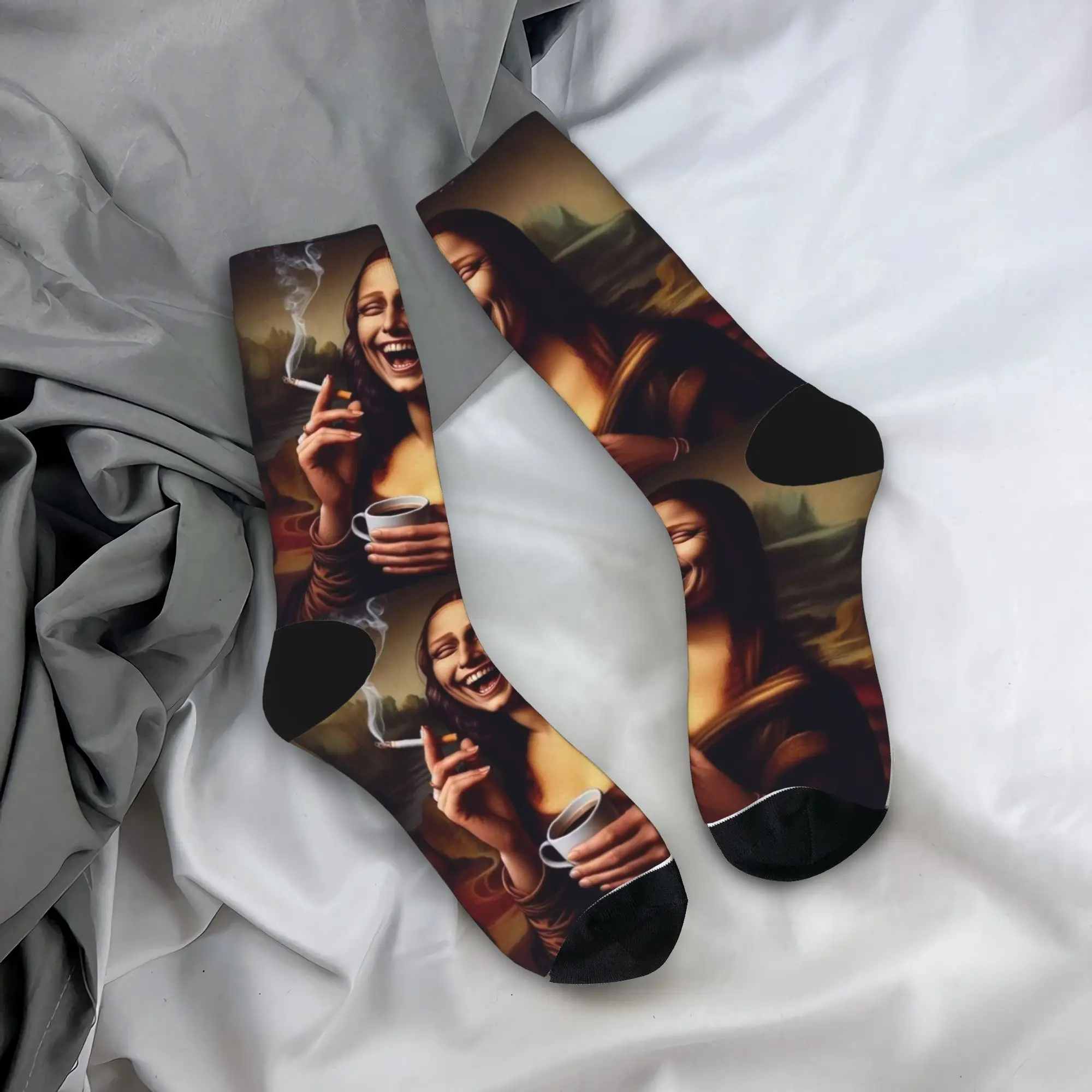 Funny Smoking Coffee Mona Lisa Socks Funny Stockings Men Warm Soft Skateboard Socks Autumn Design Anti Skid Socks
Funny Smoking Coffee Mona Lisa Socks Funny Stockings Men Warm Soft Skateboard Socks Autumn Design Anti Skid Socks