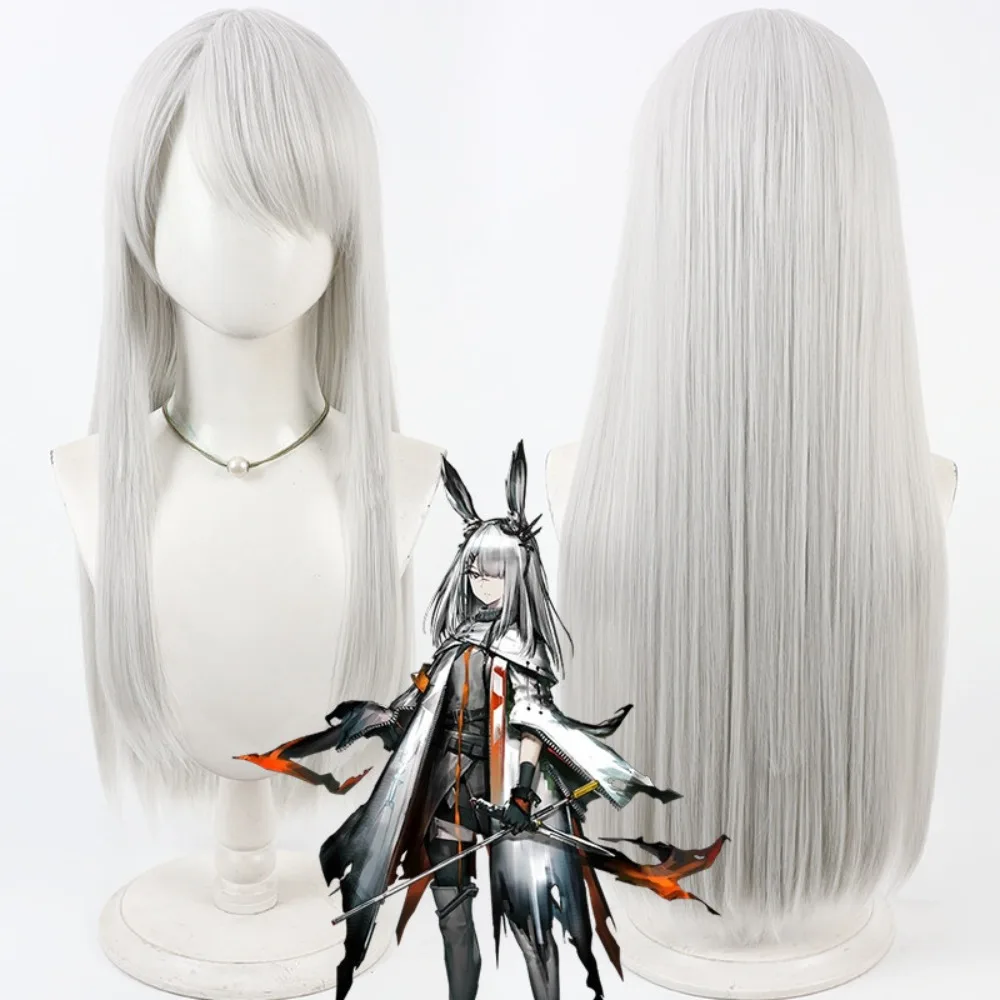 Arknights FrostNova Cosplay Wig Silver White Synthetic Hair
Arknights FrostNova Cosplay Wig Silver White Synthetic Hair