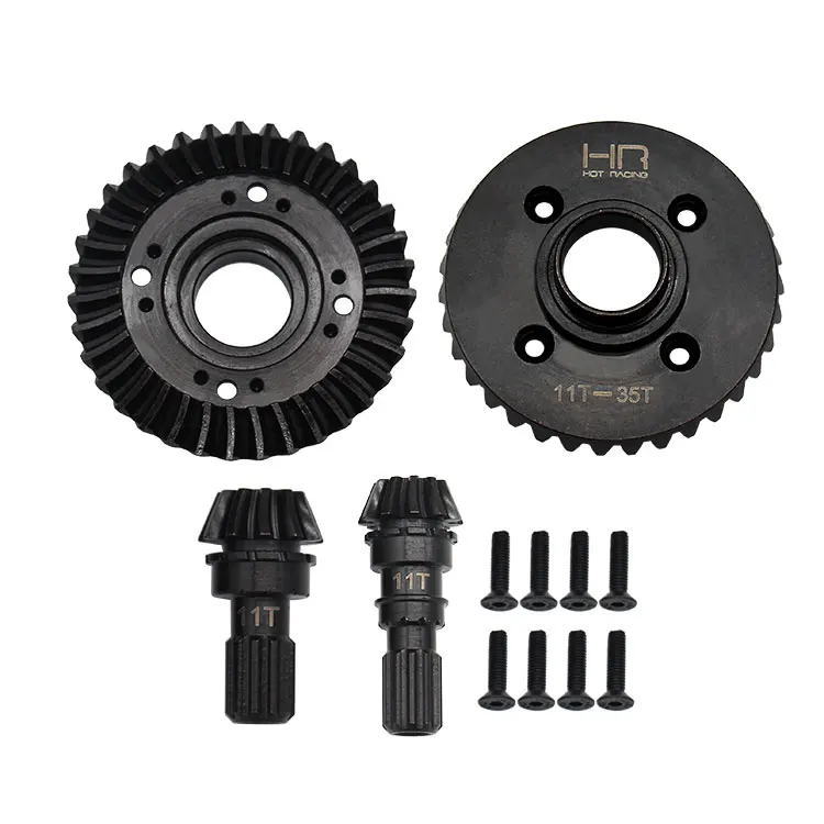 Hot Racing Hi Torque steel helical spiral 35T/11T Front and Read gear set for Traxxas X Maxx XRT 4WD
Hot Racing Hi Torque steel helical spiral 35T/11T Front and Read gear set for Traxxas X Maxx XRT 4WD
