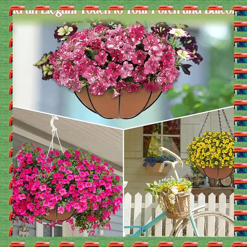 ABMO 3 Pieces Fabric Plant Basket Liners Felt Flower Pot For Hanging Baskets Flowers B
ABMO 3 Pieces Fabric Plant Basket Liners Felt Flower Pot For Hanging Baskets Flowers B