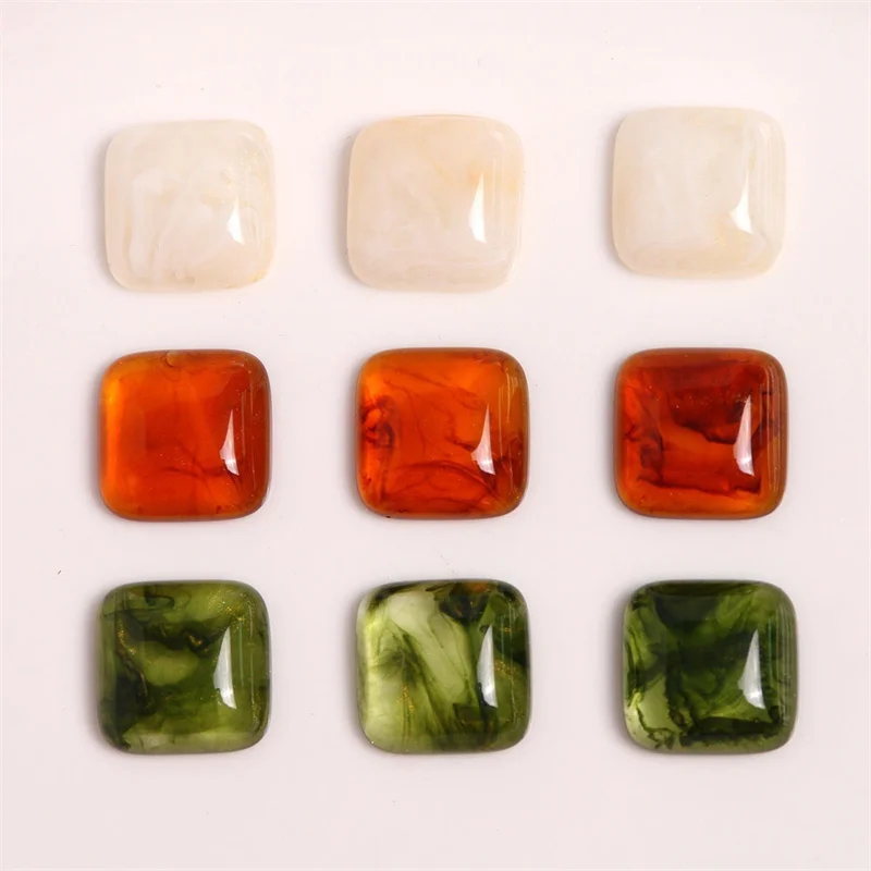 Free shipping 100pcs/lot 15mm color print geometry square shape resin cabochon beads diy jewelry garment hair accessory
Free shipping 100pcs/lot 15mm color print geometry square shape resin cabochon beads diy jewelry garment hair accessory
