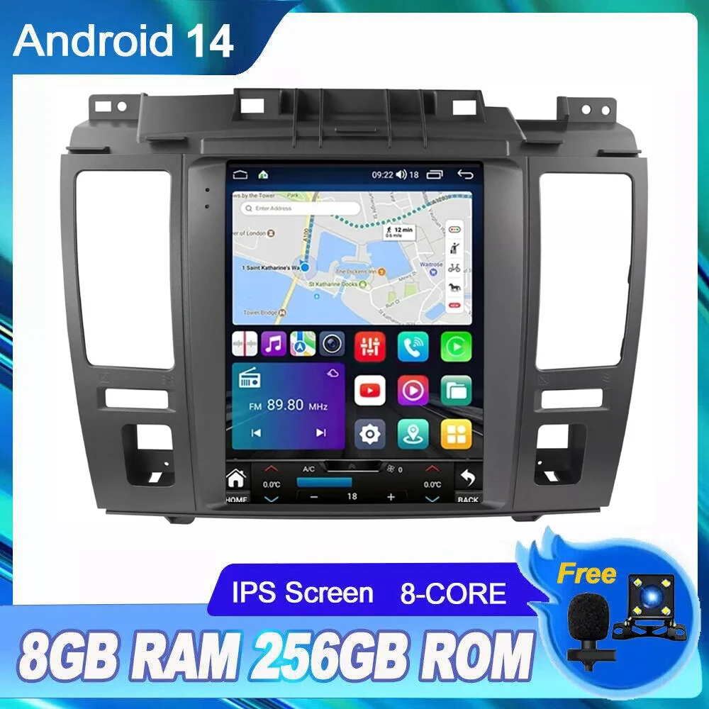 Автомобильное радио Android 14, для Nissan Tiida C11 2005-2013, мультимедийный видеоплеер, навигация, GPS, аудио, Carplay, стерео головное устройство, RDS
Автомобильное радио Android 14, для Nissan Tiida C11 2005-2013, мультимедийный видеоплеер, навигация, GPS, аудио, Carplay, стерео головное устройство, RDS