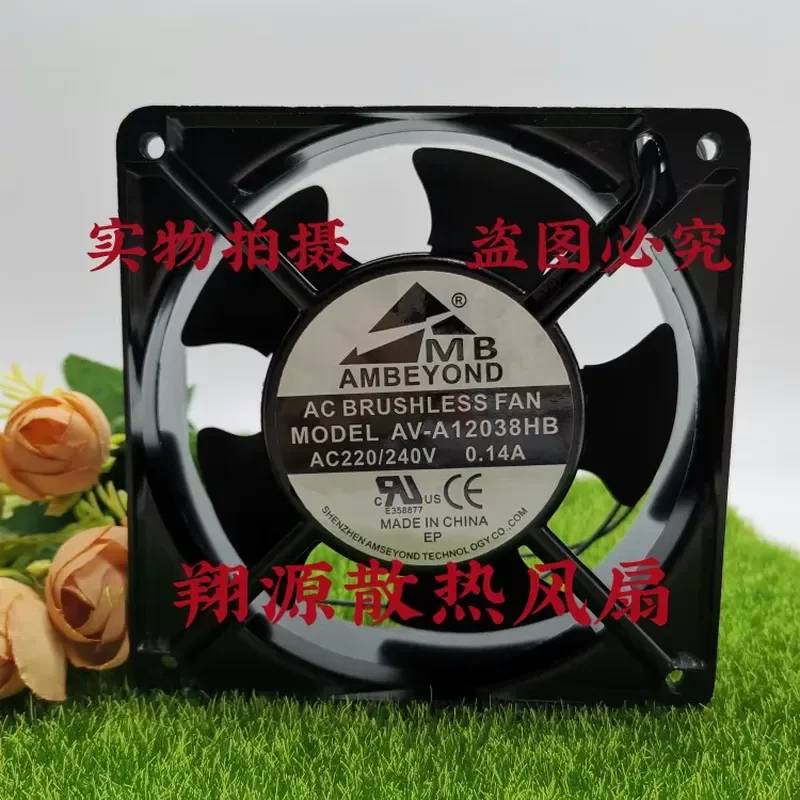 for AMBEYOND AV-A12038HB 220V 0.14A 12cm 12038 Cabinet Welding Machine Cooling Fan
for AMBEYOND AV-A12038HB 220V 0.14A 12cm 12038 Cabinet Welding Machine Cooling Fan