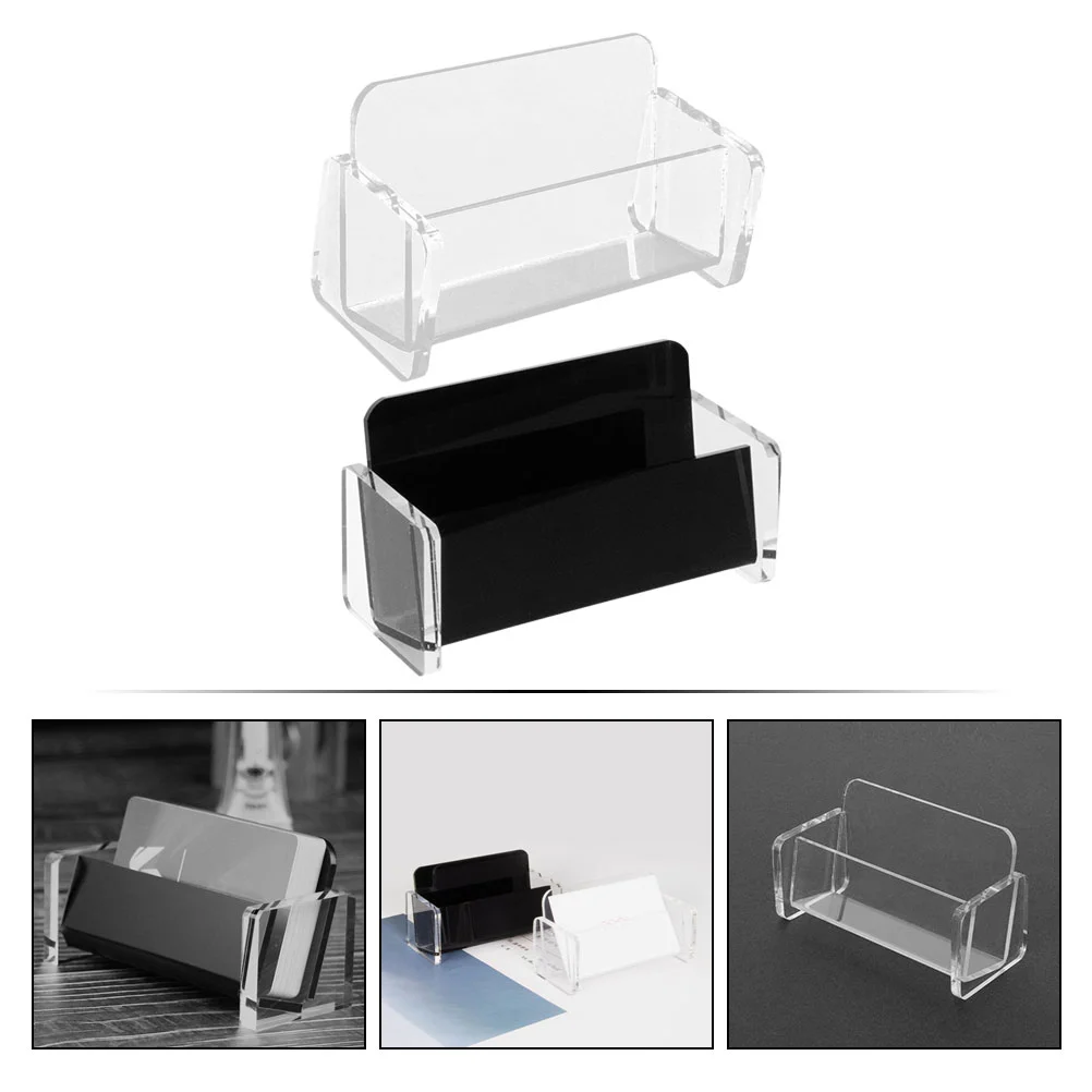 Business Desk Holder Card Cards Storage Case Desktop Monitors Acrylic Display Rack
Business Desk Holder Card Cards Storage Case Desktop Monitors Acrylic Display Rack