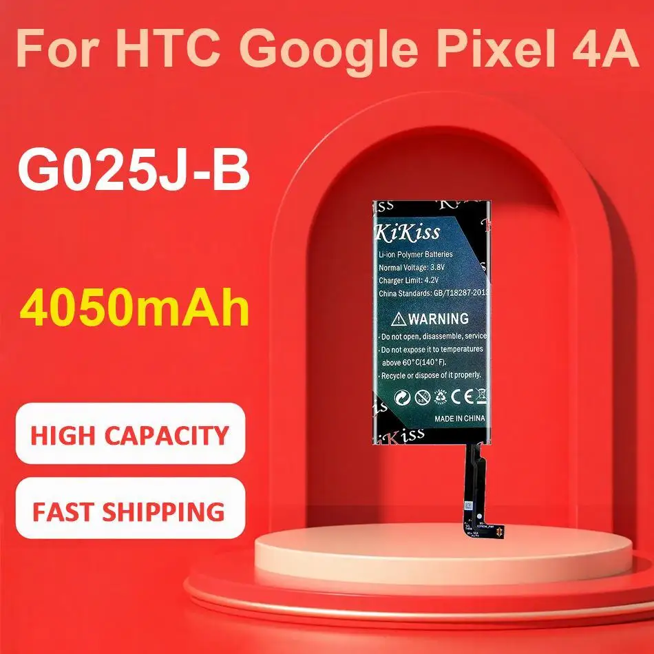 5000Mah GLU7G Battery For Htc Google Pixel 6A Durable Fast-Charging Mobile Phone
5000Mah GLU7G Battery For Htc Google Pixel 6A Durable Fast-Charging Mobile Phone