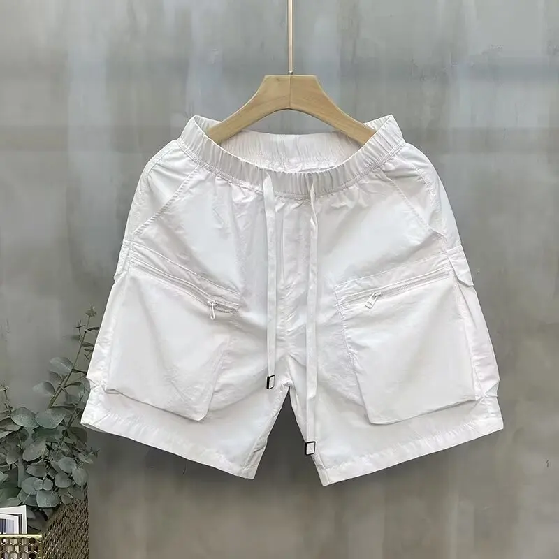 Мужские шорты-карго в стиле ретро с несколькими карманами, тонкие свободные прямые капри на шнурке, повседневные летние уличные однотонные короткие брюки
Мужские шорты-карго в стиле ретро с несколькими карманами, тонкие свободные прямые капри на шнурке, повседневные летние уличные однотонные короткие брюки