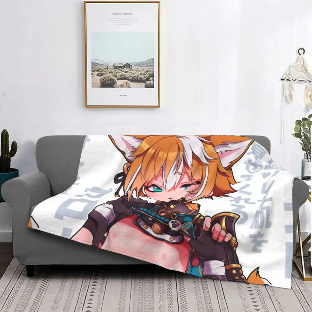 Genshin Impact Gorou Blankets Flannel Decoration Multifunction Super Soft Throw Blanket for Bed Office Rug Piece
Genshin Impact Gorou Blankets Flannel Decoration Multifunction Super Soft Throw Blanket for Bed Office Rug Piece