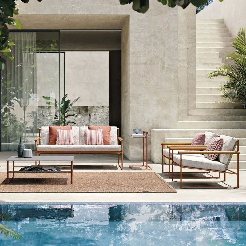 Outdoor restaurant table balcony small table and chairs three-piece set coffee table combination sofa leisure terrace milk tea c
Outdoor restaurant table balcony small table and chairs three-piece set coffee table combination sofa leisure terrace milk tea c