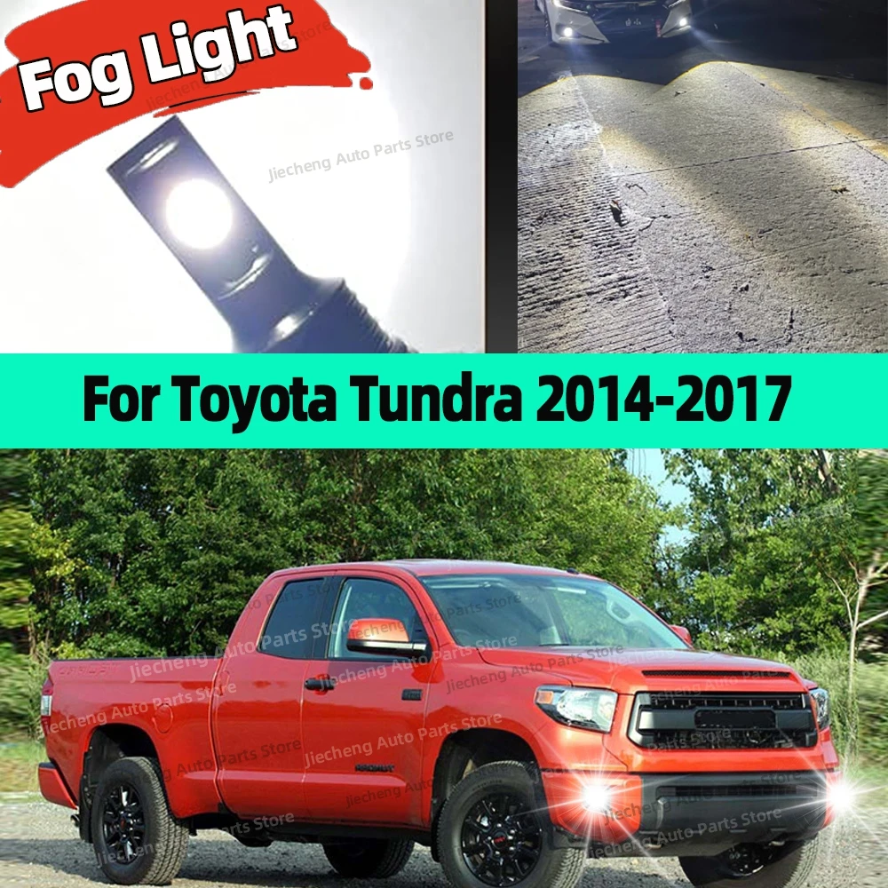 LED Fog Lamp Car Fog Light Front Bulb 25000LM Ultra Bright 6000K For Toyota Tundra 2014 2015 2016 2017 Plug and Play
LED Fog Lamp Car Fog Light Front Bulb 25000LM Ultra Bright 6000K For Toyota Tundra 2014 2015 2016 2017 Plug and Play