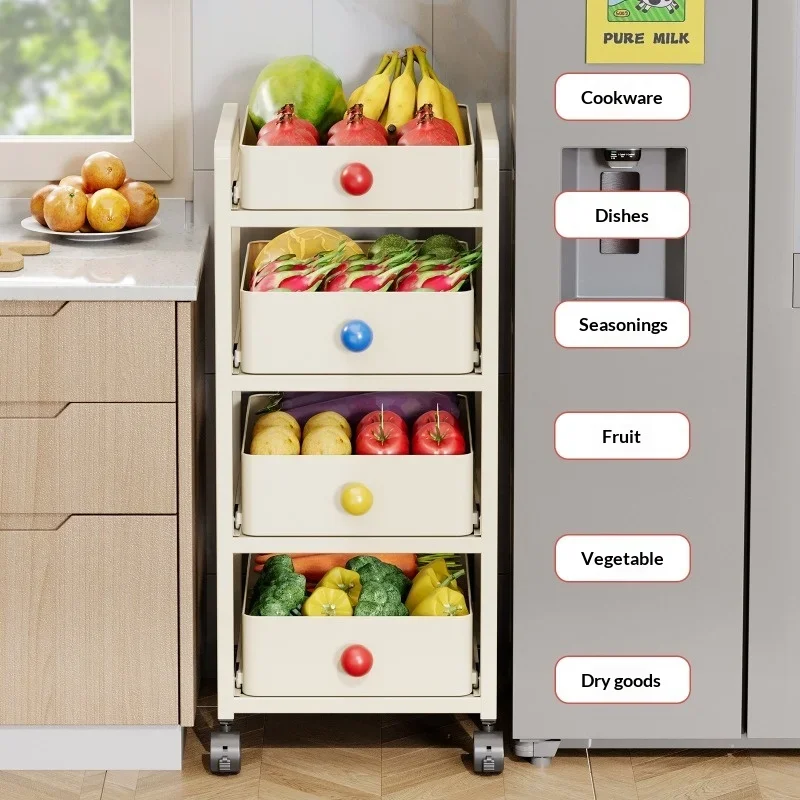 Locking Wheels Kitchen Cart Kitchen Island Cart Rolling Trolley Mobile Storage Retractable Snack Rack Adjustable Shelves
Locking Wheels Kitchen Cart Kitchen Island Cart Rolling Trolley Mobile Storage Retractable Snack Rack Adjustable Shelves