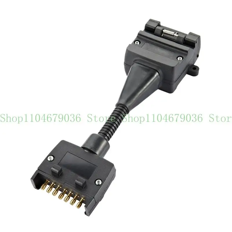 652F 7 Pin To 12 Pin Trailer Connector Adapter Helical Coiled Extension Cable Heavy Duty For Motorhome Truck Tractor Caravans
652F 7 Pin To 12 Pin Trailer Connector Adapter Helical Coiled Extension Cable Heavy Duty For Motorhome Truck Tractor Caravans