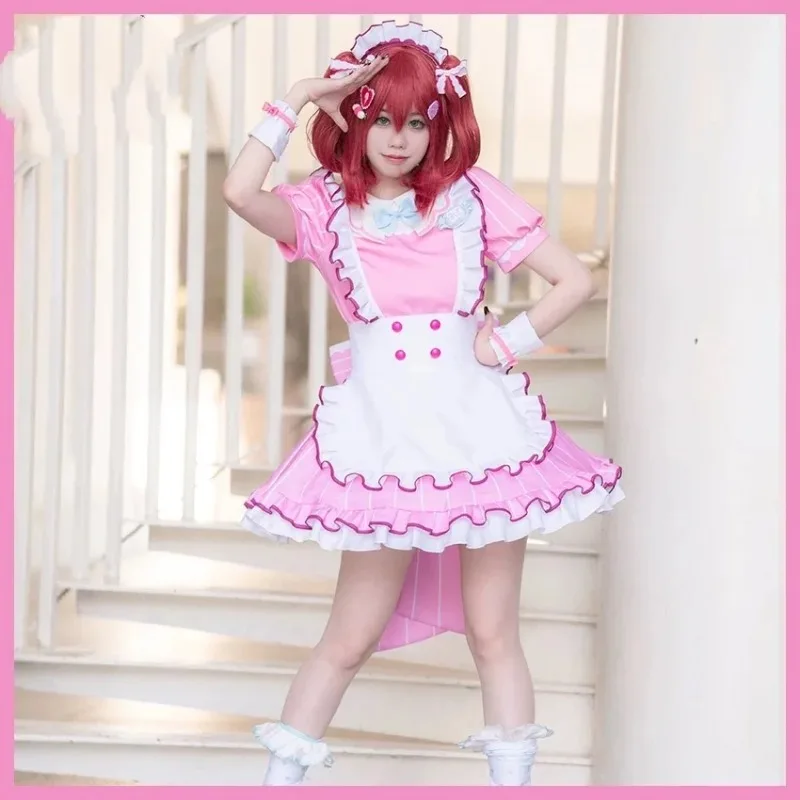 THREAD Lovelive Ruby Kurosawa Maid Cosplay Costume Cos Game Anime Party Uniform Hallowen Play Role Clothes Clothing
THREAD Lovelive Ruby Kurosawa Maid Cosplay Costume Cos Game Anime Party Uniform Hallowen Play Role Clothes Clothing