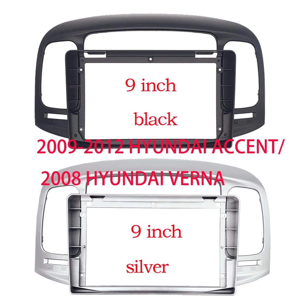 9 Inch Car Radio Fascia For Hyundai Accent 2008 2009 2010 2011 Video Panel Player Audio Dash 2 Din Frame Dashboard Mount Kit
9 Inch Car Radio Fascia For Hyundai Accent 2008 2009 2010 2011 Video Panel Player Audio Dash 2 Din Frame Dashboard Mount Kit