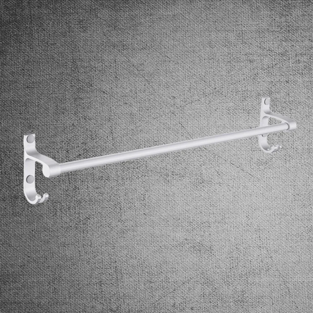 48Cm Space Aluminum Towel Rack Rust Resistant Shiny Surface Elegant Design Wall Mount Includes Screws for Bathroom Kitchen Towel
48Cm Space Aluminum Towel Rack Rust Resistant Shiny Surface Elegant Design Wall Mount Includes Screws for Bathroom Kitchen Towel