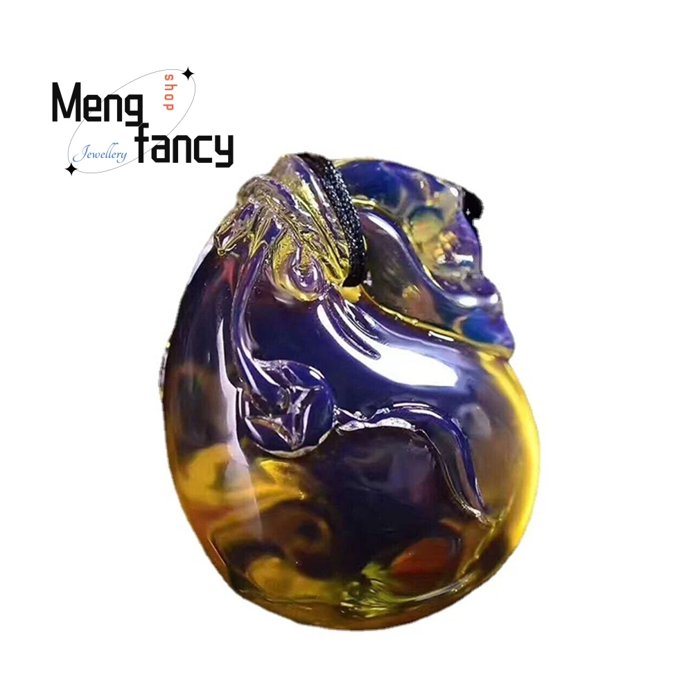Beeswax Pendant Processing, Dominican Blue Amber Money Bag Pendant, Lucky Bag Sweater Chain Fashion Jewelry Exquisite Elegant
Beeswax Pendant Processing, Dominican Blue Amber Money Bag Pendant, Lucky Bag Sweater Chain Fashion Jewelry Exquisite Elegant