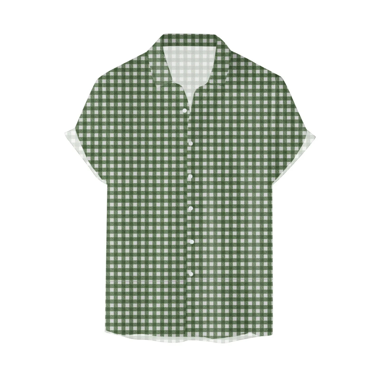 Fashion Men Plaid Shirt Short Sleeve Outdoor Lapel Collar Tee Tops Beach Basic Shirts Business Formal Shirts Work Shirt For Men
Fashion Men Plaid Shirt Short Sleeve Outdoor Lapel Collar Tee Tops Beach Basic Shirts Business Formal Shirts Work Shirt For Men