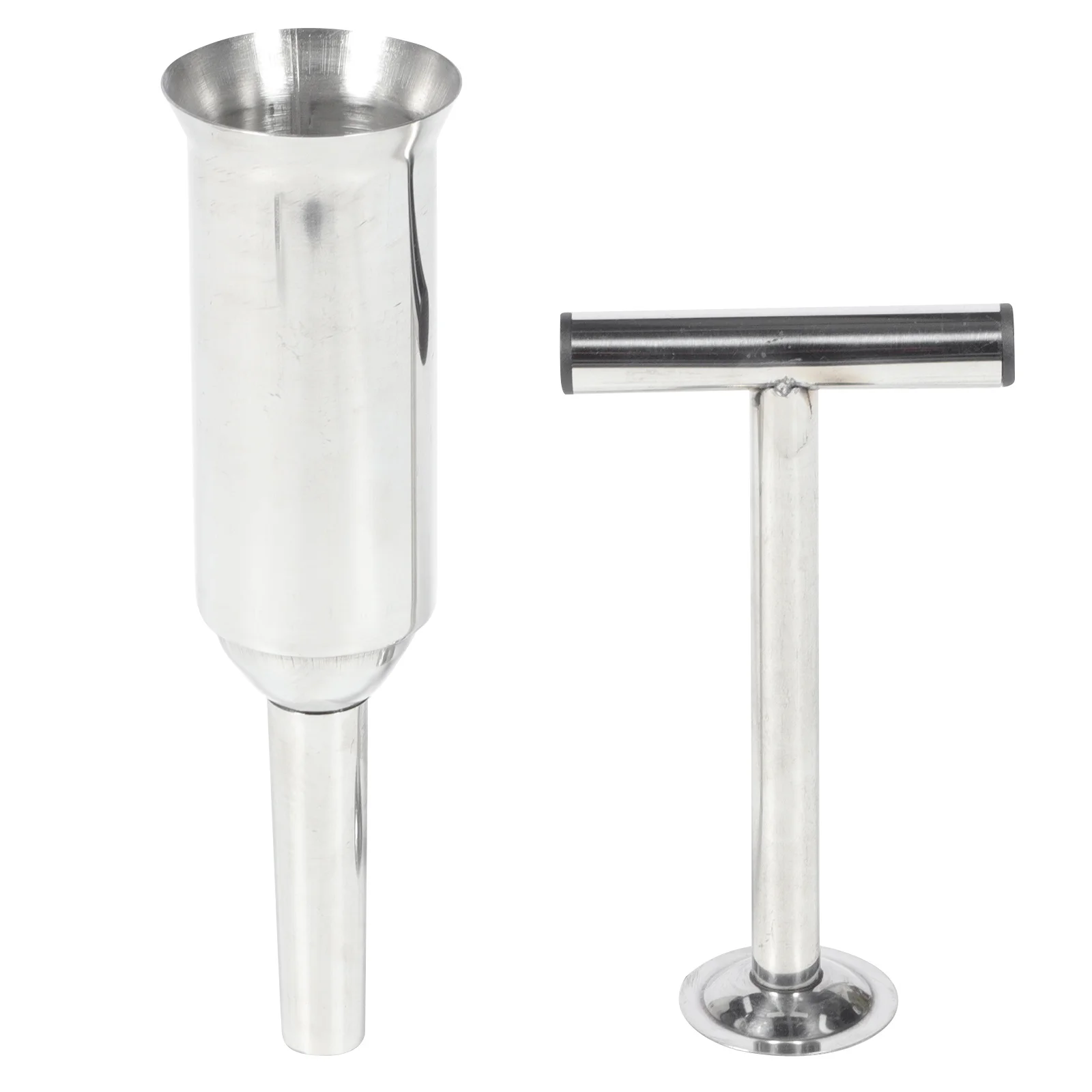 1Pcs Professional Sausage Stuffer Stainless Steel Manual Filling Tube Sausage Processing Supplies Easy Clean Kitchen Gadget
1Pcs Professional Sausage Stuffer Stainless Steel Manual Filling Tube Sausage Processing Supplies Easy Clean Kitchen Gadget
