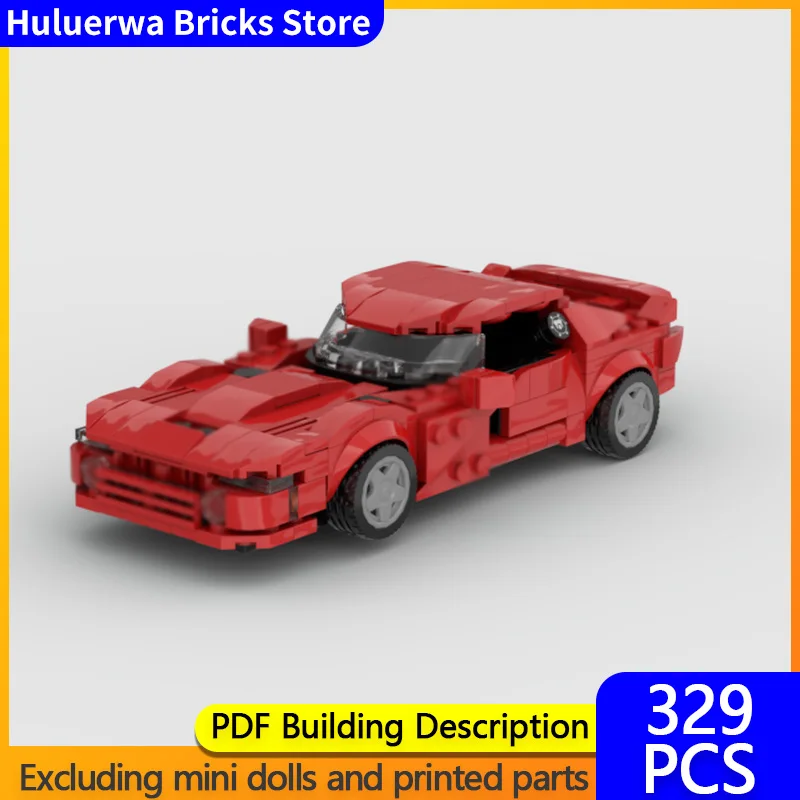 Speed Hypercar Model MOC Building Bricks Viper GTS Coupe Hypercar Modular Technology Gifts Holiday Assemble Children Toys Suit
Speed Hypercar Model MOC Building Bricks Viper GTS Coupe Hypercar Modular Technology Gifts Holiday Assemble Children Toys Suit