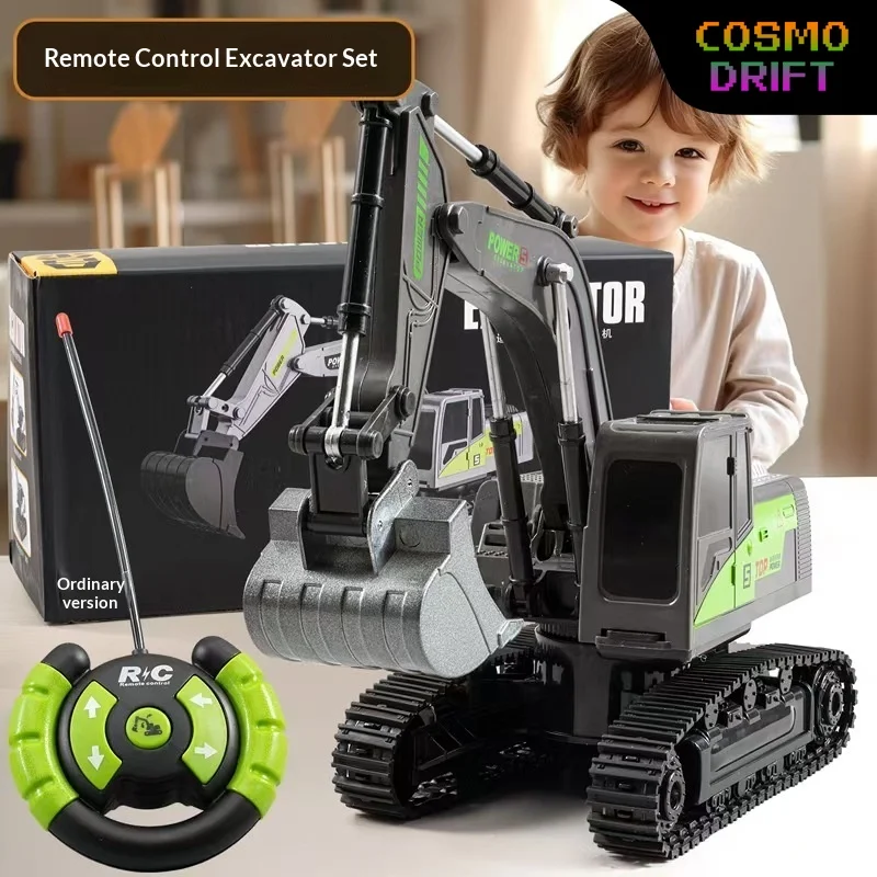 Радиоуправляемый экскаватор TOP, 6 каналов, из сплава, с перезаряжаемой батареей, игрушка-экскаватор для мальчиков, для игр в помещении
Радиоуправляемый экскаватор TOP, 6 каналов, из сплава, с перезаряжаемой батареей, игрушка-экскаватор для мальчиков, для игр в помещении