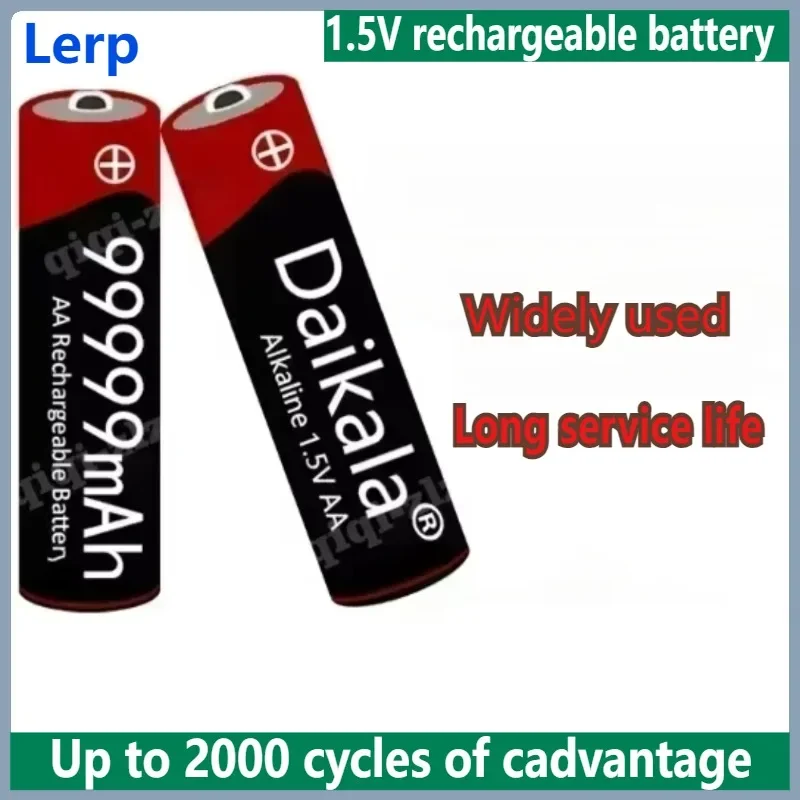 2025 NEW AA1.5V rechargeable battery, nickel hydrogen battery 99999mAh, suitable for remote control, toys, flashlights+chargers
2025 NEW AA1.5V rechargeable battery, nickel hydrogen battery 99999mAh, suitable for remote control, toys, flashlights+chargers