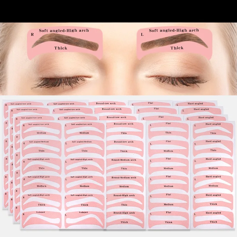 Fashionable European and American Style Eyebrow Sticker Quickly Brow Drawing Card Exquisite Eyebrow Stickers Eyebrow Makeup Tool
Fashionable European and American Style Eyebrow Sticker Quickly Brow Drawing Card Exquisite Eyebrow Stickers Eyebrow Makeup Tool