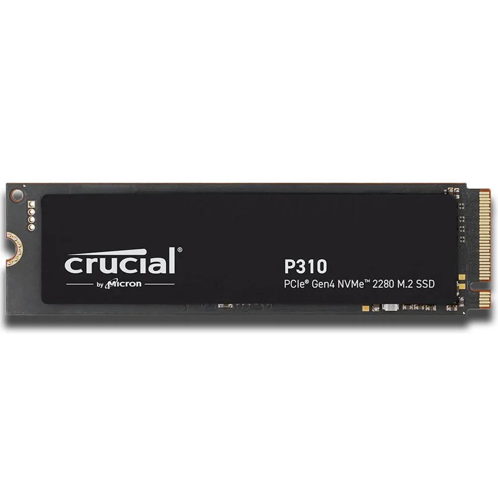 Crucial P310 PCIe Gen4 NVMe 2280 1TB M.2 SSD- High Speed SSD for Laptop/Desktop,500GB 1TB 2TB Internal Solid State Drive
Crucial P310 PCIe Gen4 NVMe 2280 1TB M.2 SSD- High Speed SSD for Laptop/Desktop,500GB 1TB 2TB Internal Solid State Drive