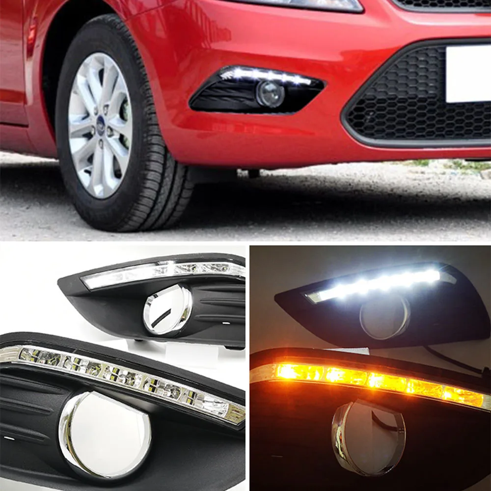 2PCS Car LED DRL Lamp LED Daytime Running Light For Ford Focus 2 MK2 2009 2010 2011 2012-2015 Auto Dimming Function Day Light
2PCS Car LED DRL Lamp LED Daytime Running Light For Ford Focus 2 MK2 2009 2010 2011 2012-2015 Auto Dimming Function Day Light