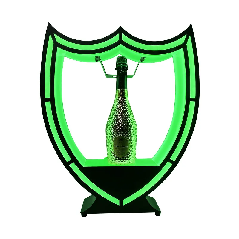 LED Luminous Wine Bar KTV Champagne King Green Light Wine Rack Shield Spade Wine Set Atmosphere Display Rack
LED Luminous Wine Bar KTV Champagne King Green Light Wine Rack Shield Spade Wine Set Atmosphere Display Rack