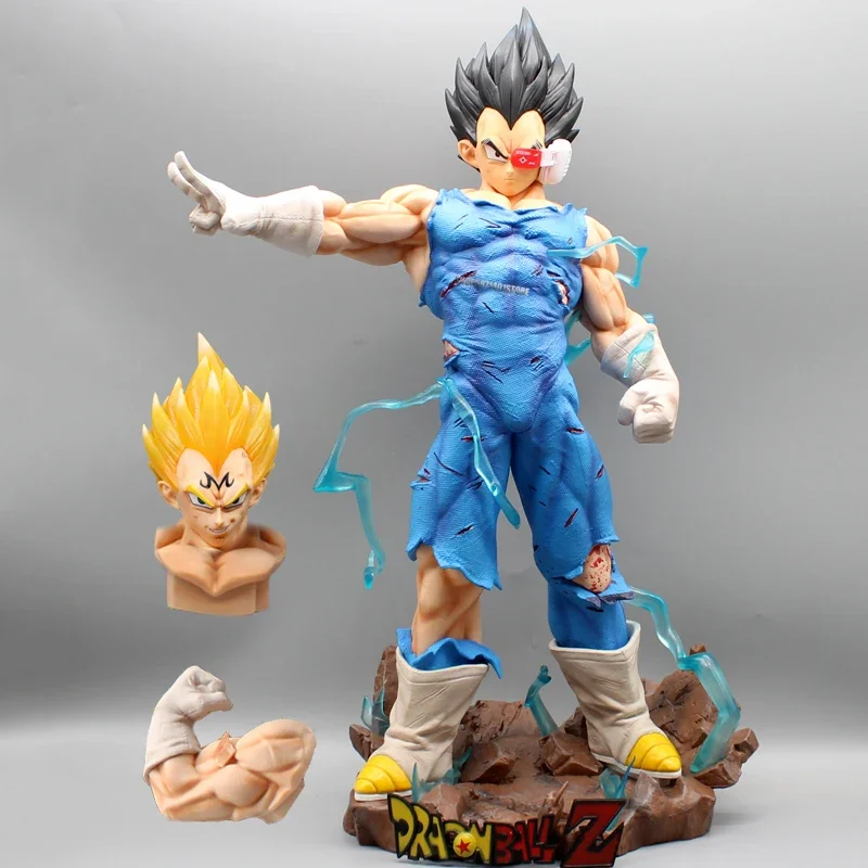 Фигурка из аниме «Драконий жемчуг Z», экшн-фигурки GK DBZ SSJ Majin Vegeta, сменные головки, светящиеся руки, 47 см, ПВХ, Коллекционная модель, игрушка
Фигурка из аниме «Драконий жемчуг Z», экшн-фигурки GK DBZ SSJ Majin Vegeta, сменные головки, светящиеся руки, 47 см, ПВХ, Коллекционная модель, игрушка