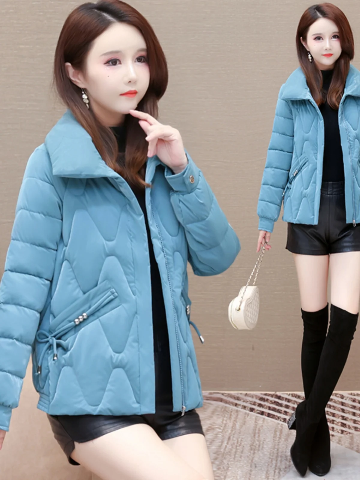 Зимняя женская свободная хлопковая куртка с хлебом, корейская версия, модная ходьба, маленький размер, новая модель
Зимняя женская свободная хлопковая куртка с хлебом, корейская версия, модная ходьба, маленький размер, новая модель