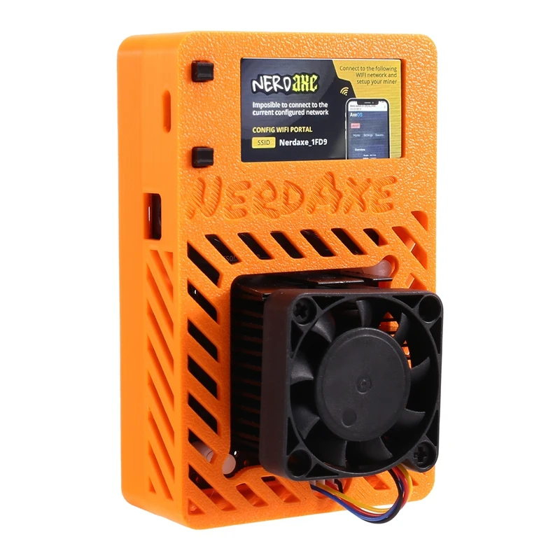 Nerdaxe Nerdminer Miner 500Gh/S BM1366 ASIC Chip Solo Lottery BTC Miner Bitaxe Lottery Mining Miner BR PLUG
Nerdaxe Nerdminer Miner 500Gh/S BM1366 ASIC Chip Solo Lottery BTC Miner Bitaxe Lottery Mining Miner BR PLUG