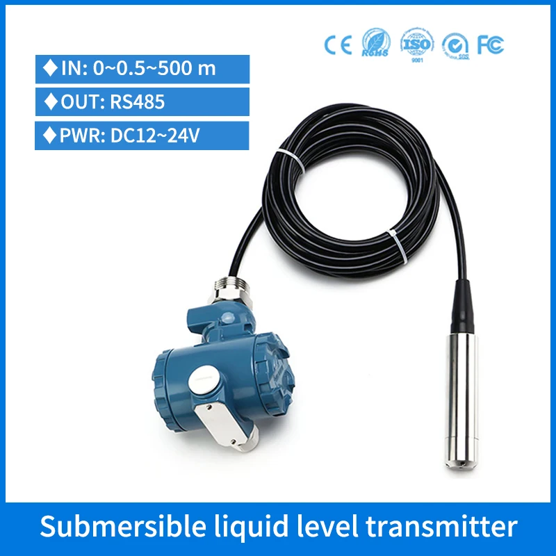 RS485 Modbus output 10m Diesel Fuel Tank Level Sensor Liquid Capacitance Level Transmitter Electronic Indicator Level Sensor
RS485 Modbus output 10m Diesel Fuel Tank Level Sensor Liquid Capacitance Level Transmitter Electronic Indicator Level Sensor