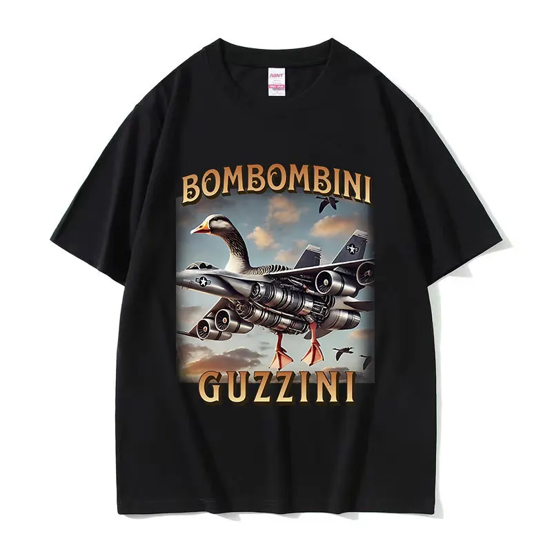 Bombombini Guzzini Funny Goose Meme T Shirt Men Women Harajuku Fashion Short Sleeve T-shirts Y2k Retro Oversized Cotton T-shirt
Bombombini Guzzini Funny Goose Meme T Shirt Men Women Harajuku Fashion Short Sleeve T-shirts Y2k Retro Oversized Cotton T-shirt