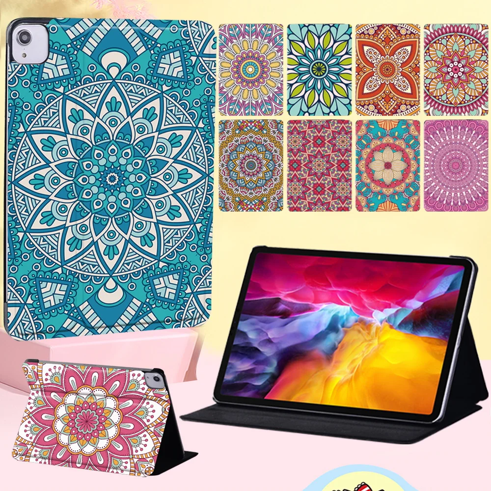 Anti-Dust Tablet Case for Apple IPad Air 4 2020 10.9 Inch Mandala Series PU Leather Stand Cover Case Tablet Accessories + Stylus
Anti-Dust Tablet Case for Apple IPad Air 4 2020 10.9 Inch Mandala Series PU Leather Stand Cover Case Tablet Accessories + Stylus