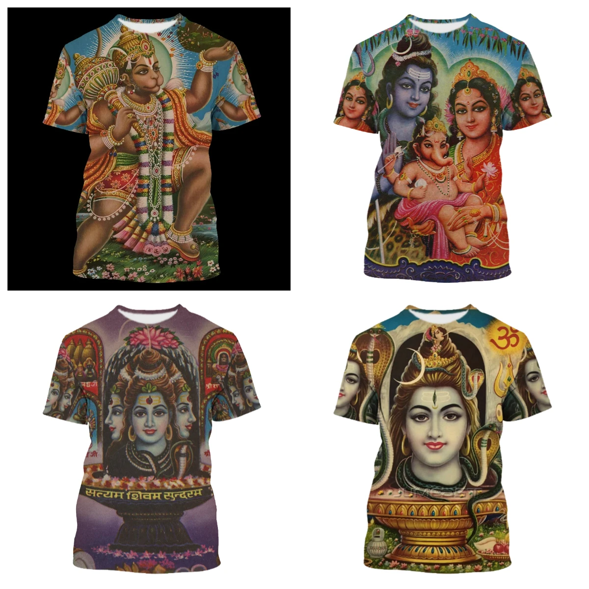 Модная футболка Hindu Shiva с изображением головы слона и 3D принтом, мужская и женская уличная футболка в стиле Харадзюку, быстросохнущий топ MOTO
Модная футболка Hindu Shiva с изображением головы слона и 3D принтом, мужская и женская уличная футболка в стиле Харадзюку, быстросохнущий топ MOTO