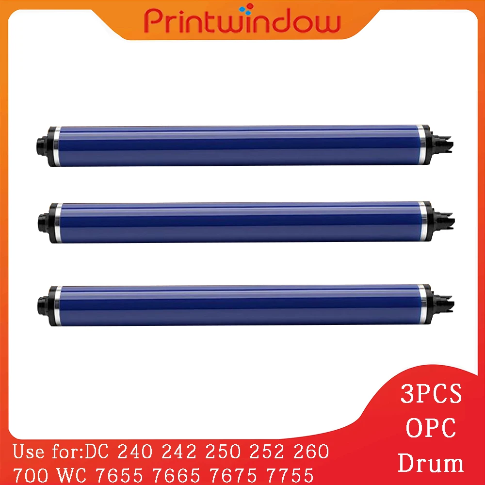 3PCS OPC Drum for Xerox DocuColor 240 242 250 252 260 700 WorkCentre 7655 7665 7675 7755 7765 7775 7965 7975 Color 550 560 570
3PCS OPC Drum for Xerox DocuColor 240 242 250 252 260 700 WorkCentre 7655 7665 7675 7755 7765 7775 7965 7975 Color 550 560 570