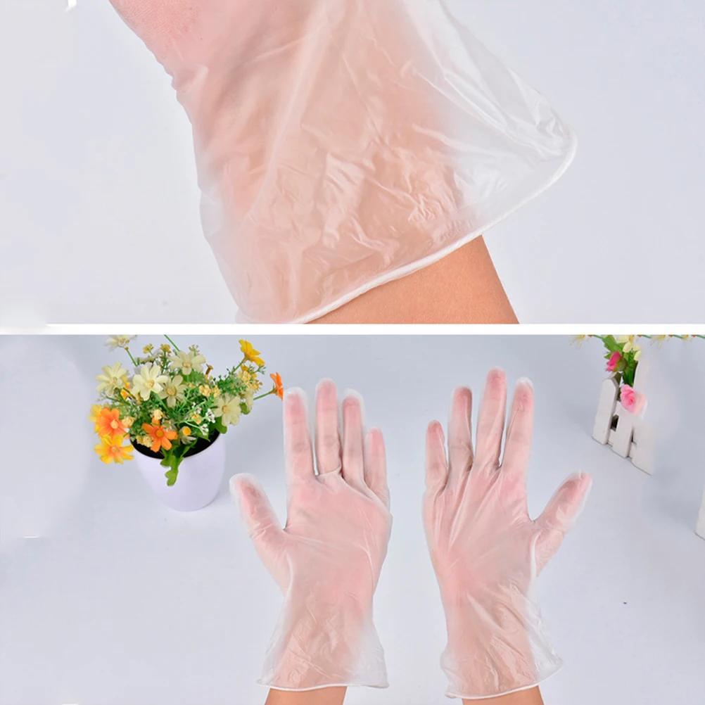 50 Pairs Disposable PVC Gloves Large Size Hand Protective Cover Comfortable Fit Ambidextrous Safe Kitchen Restaurant Industrial
50 Pairs Disposable PVC Gloves Large Size Hand Protective Cover Comfortable Fit Ambidextrous Safe Kitchen Restaurant Industrial