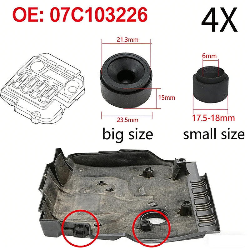 4pcs Engine Rubber Mounting Bush Skoda For AUDI Skoda Seat BMW MINI Ford For VW Passat B6 B7 Golf 6 For Grommet Support Bungs
4pcs Engine Rubber Mounting Bush Skoda For AUDI Skoda Seat BMW MINI Ford For VW Passat B6 B7 Golf 6 For Grommet Support Bungs
