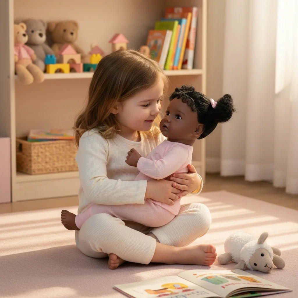 20in NPK African American Doll with Realistic 3D Skin Multiple Layers Painting Visible Veins High Quality Collectible Art Doll
20in NPK African American Doll with Realistic 3D Skin Multiple Layers Painting Visible Veins High Quality Collectible Art Doll