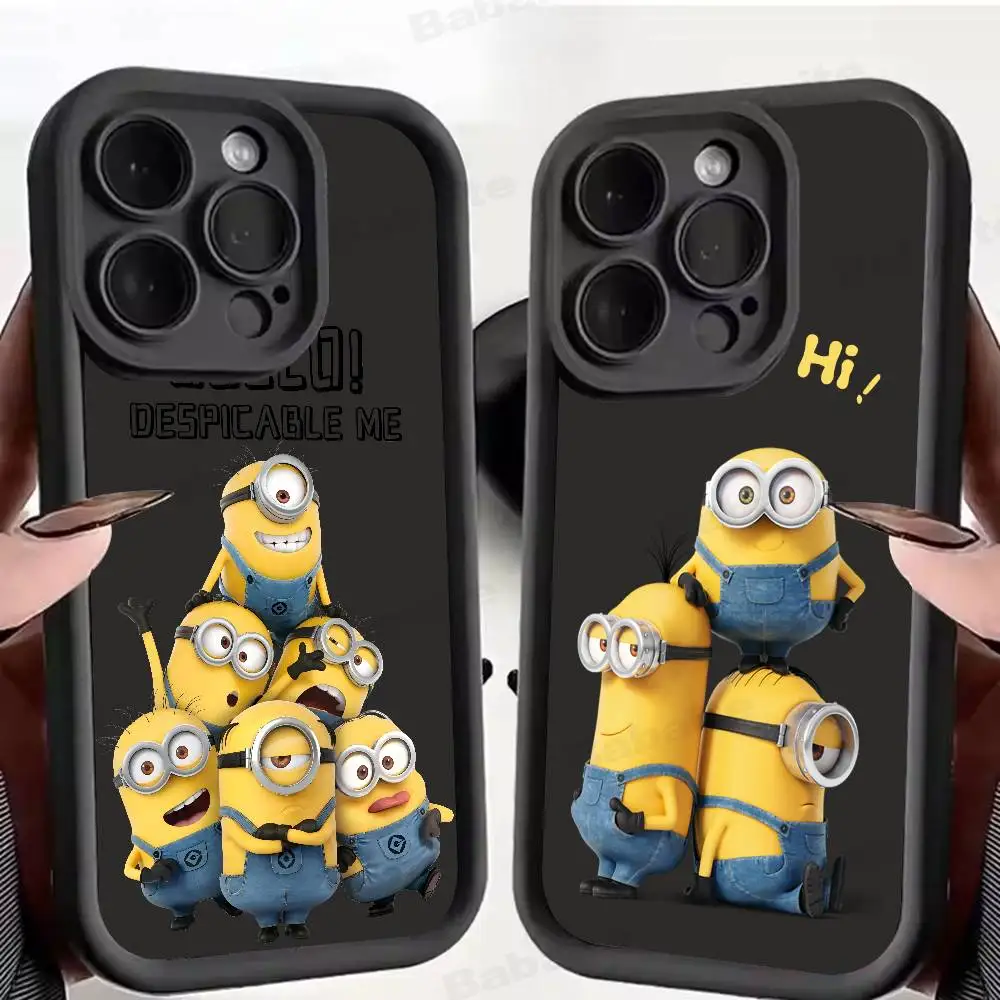 Fashion Cute M-Minions For iPhone 17 15 13 12 11 14 Pro Max X XR XS 16 Plus Shockproof Candy Back Cover 
Fashion Cute M-Minions For iPhone 17 15 13 12 11 14 Pro Max X XR XS 16 Plus Shockproof Candy Back Cover