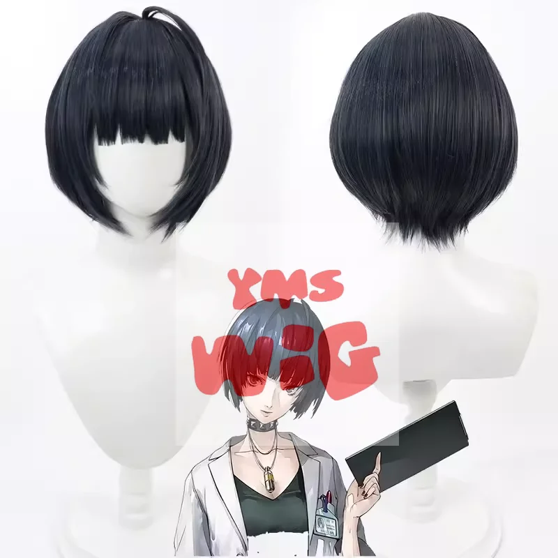 Anime Royal Takemi Tae Cosplay Wig Short Black Blue BOB Heat Resistant Synthetic Hair Halloween Party Role Play
Anime Royal Takemi Tae Cosplay Wig Short Black Blue BOB Heat Resistant Synthetic Hair Halloween Party Role Play